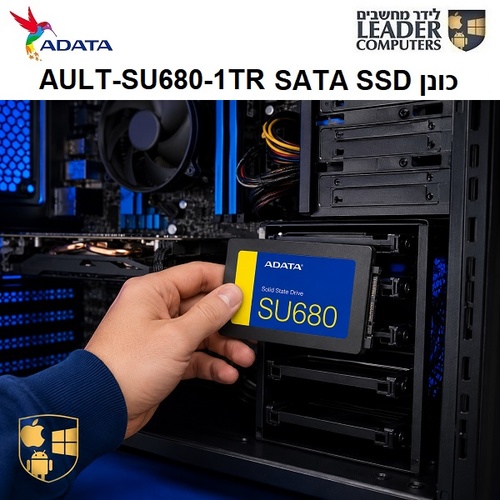 כונן זיכרון פנימי 1TB SATA SSD למחשב נייד ונייח ADATA AULT-SU680-1TR 