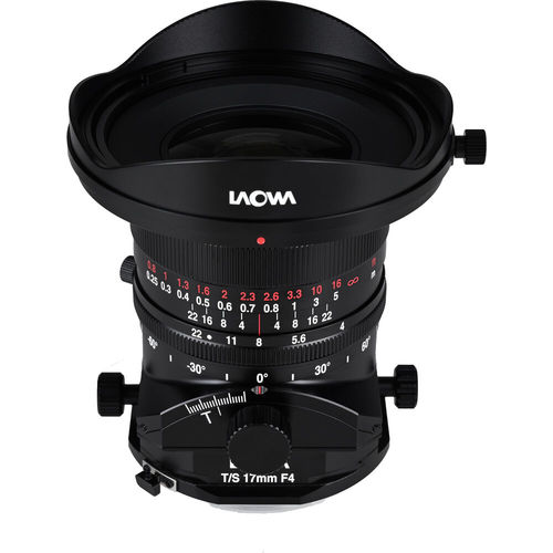 עדשה Venus Optics Laowa 17mm f/4 Zero-D Tilt-Shift (Fuji GFX)