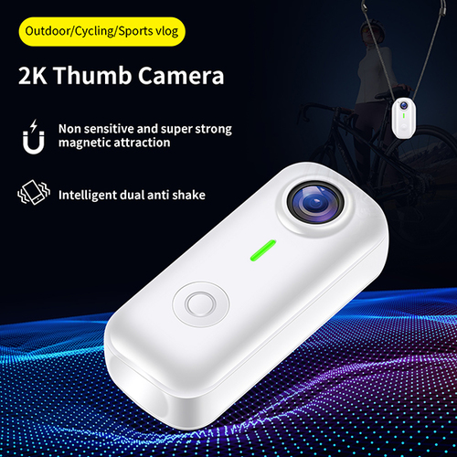 מצלמת כיס מגנטית 4K עם WiFi לצילום ספורט ופעילויות