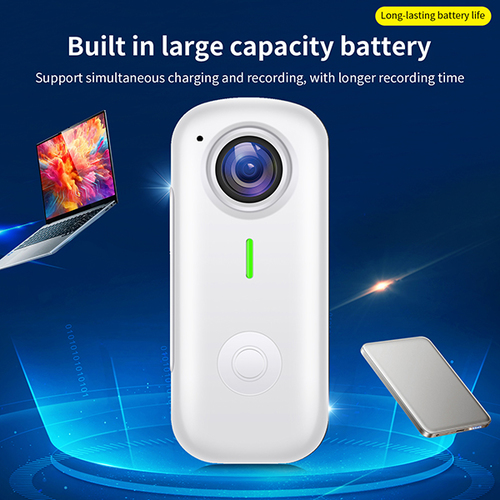 מצלמת כיס מגנטית 4K עם WiFi לצילום ספורט ופעילויות