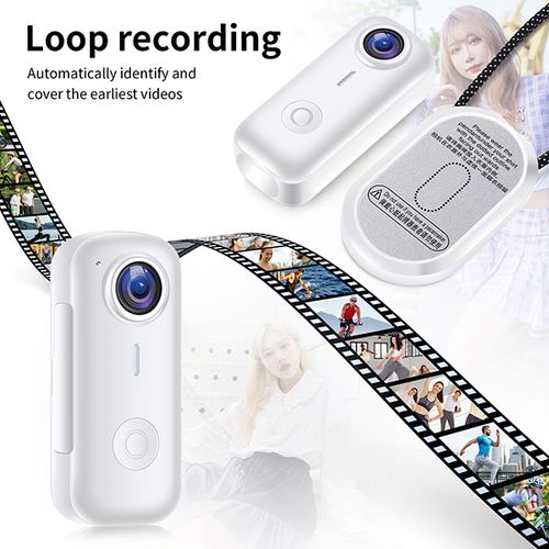 מצלמת כיס מגנטית 4K עם WiFi לצילום ספורט ופעילויות