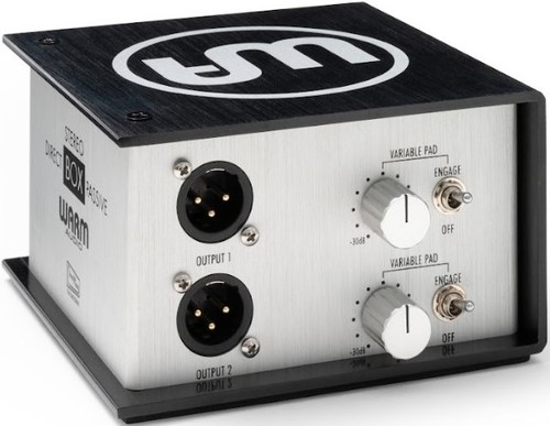 זווית נוספת warm audio stereo direct box - passive