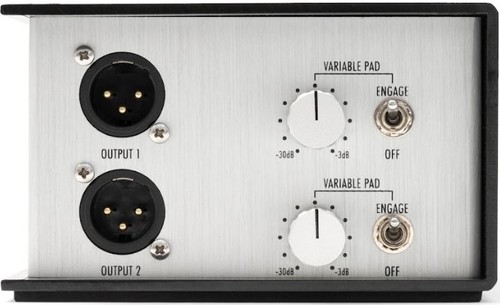 זווית נוספת warm audio stereo direct box - passive