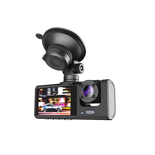 מצלמת דרך לרכב Full HD 1080P עם WiFi ומצלמה קדמית ואחורית