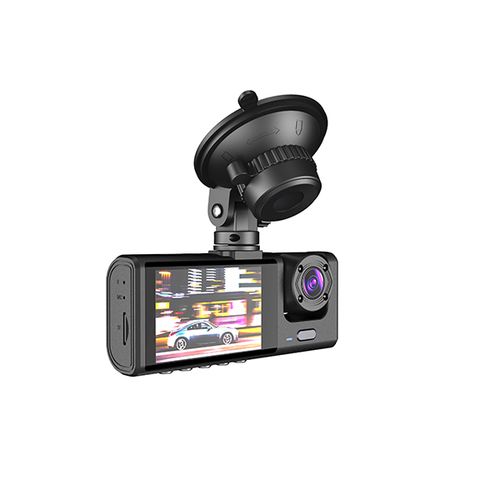 מצלמת דרך לרכב Full HD 1080P עם WiFi ומצלמה קדמית ואחורית
