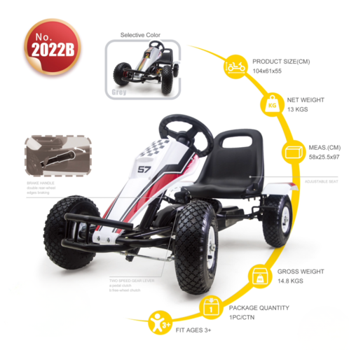 קארטינג פדל גלגלי אוויר 2022B