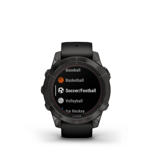 שעון Garmin Fenix 7 Pro Sapphire Solar Edition 47mm עם מצבי ספורט מובנים