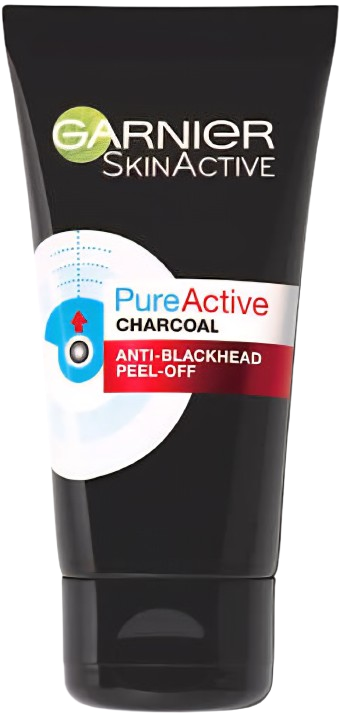 Garnier Charcoal Anti-Blackhead Peel-Off Mask 50ML גרנייה מסכת פחם מתקלפת לניקוי ראשים שחורים