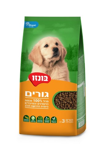 בונזו לכלב גור 3 ק