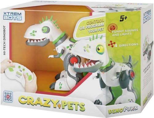 רובוט דינוזאור עם שלט Dino Punk