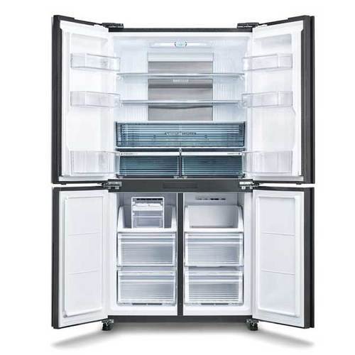 מקרר 4 דלתות 525 ליטר Sharp SJ-8570SL מושחר שארפ