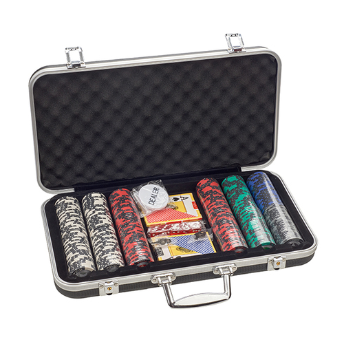 PRO POKER סט פוקר מקצועי 300 ציפים מק