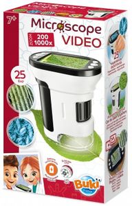 מיקרוסקופ וידאו דיגיטלי עם מסך הגדלה 200X-1000X וסוללה נטענת