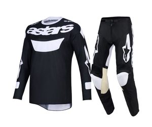 חליפת רכיבה אלפינסטארס שחור / לבן – ALPINESTARS RACER AIR RIWAY 