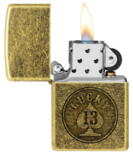 מצית זיפו LUCKY 13 - ZIPPO