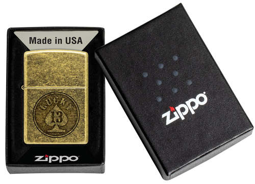 מצית זיפו LUCKY 13 - ZIPPO