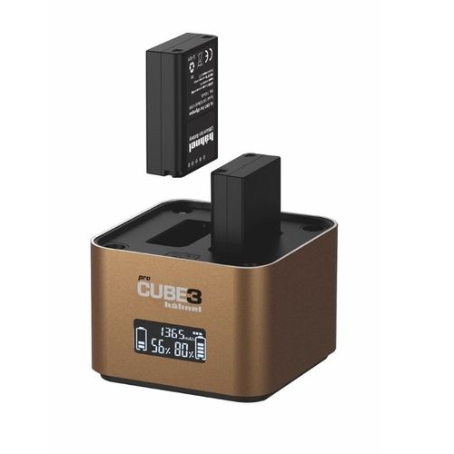 מטען כפול למצלמות Hahnel Procube3 Olympus