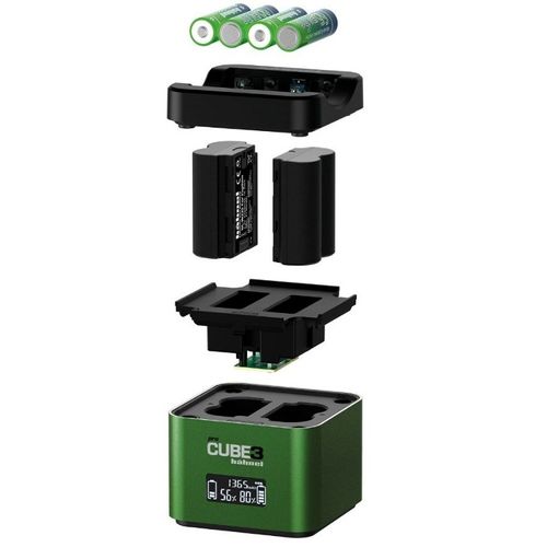 מטען כפול למצלמות Hahnel Procube3 Fujifilm 