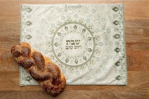 כיסוי חלות ירוק זית