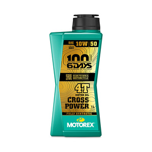 שמן מנוע מוטורקס למנועי 4 פעימות בנפח 1 ליטר – MOTOREX CROSS POWER 4T 10W50