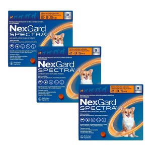 שלישייה נקסגארד ספקטרה 2-3.5 NexGard SPECTRA תוקף 08/27