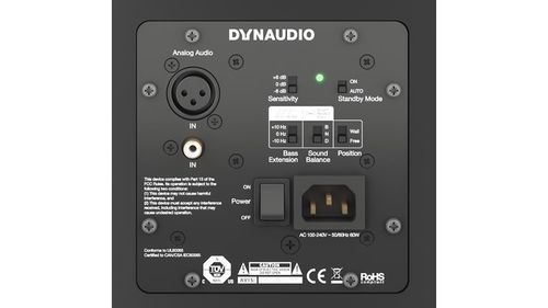 זוית נוספת Dynaudio LYD 7 Black
