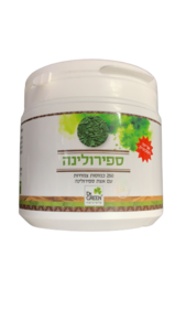 ספירולינה 250 כמוסות עם אצת ספירולינה דר. גרין