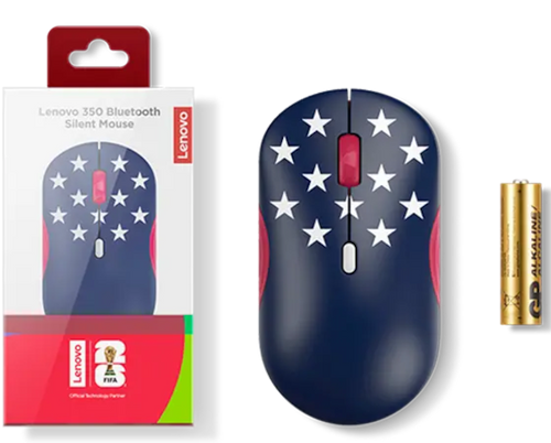 Lenovo 350 Bluetooth Silent Mouse (Fan Edition - US) GY51U71761