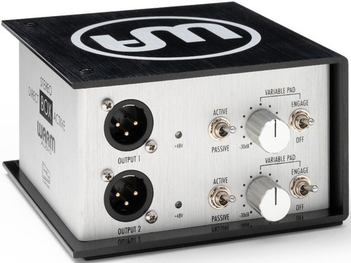 זווית נוספת warm audio stereo direct box - active