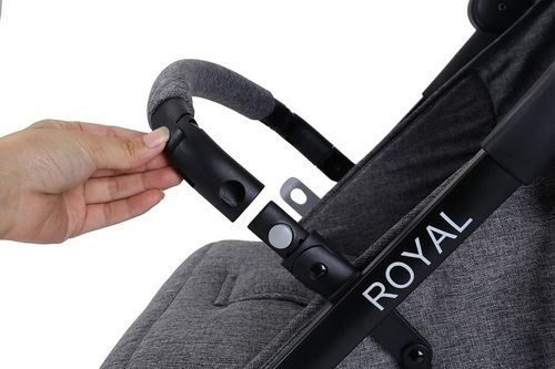 טיולון רויאל ROYAL - אפור Infanti