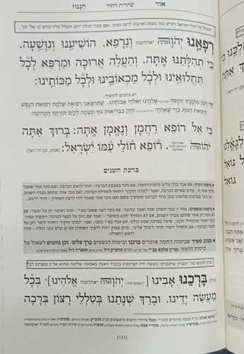 סידור אור הגנוז השלם