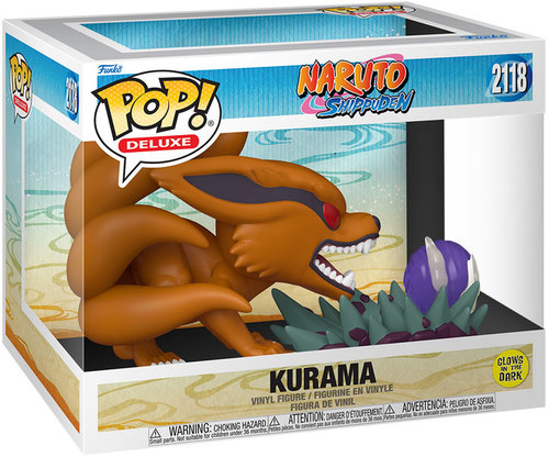 בובת פופ נארוטו שיפודן קוראמה (זוהר בחושך) | Funko Pop! Naruto Shippuden Kurama (Glows in the dark) 2118
