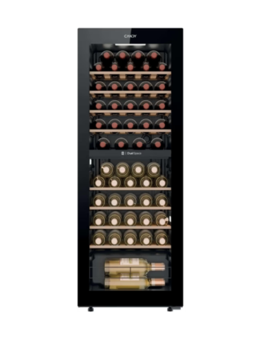 מקרר יין 56 בקבוקים קנדי CANDY CNWQ4G56G2 שני אזורי קירור