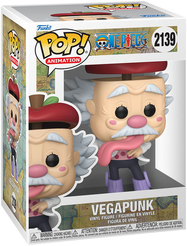 בובת פופ וואן פיס וגאפאנק | Funko Pop! One Piece Vegapunk 2139