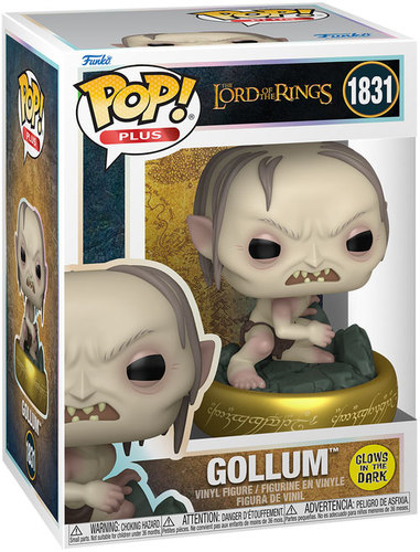 בובת פופ שר הטבעות גולום (זוהר בחושך) | Funko Pop! Lord of the Rings Gollum (Glows in the dark) 1831