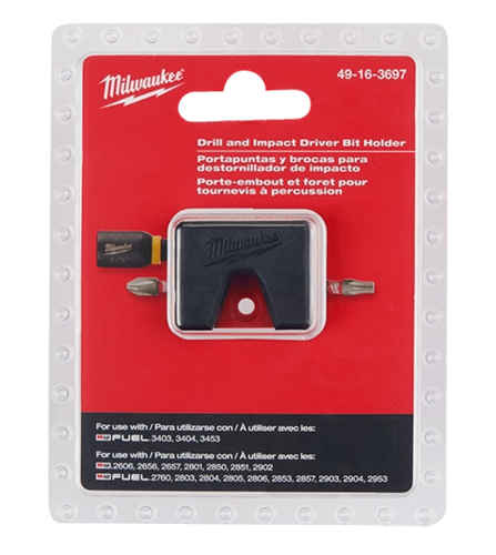 מחזיק ביטים למברגות Milwaukee Drilling and Driving Accessory Bit Holder ל-M18, M18 FUEL ו-M12 FUEL