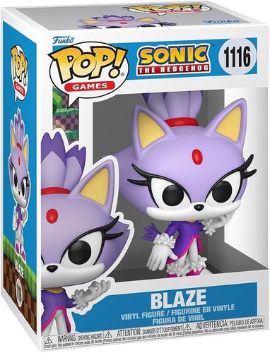 בובת פופ סוניק הקיפוד בלייז | Funko Pop! Sonic the Hedgehod Blaze 1116