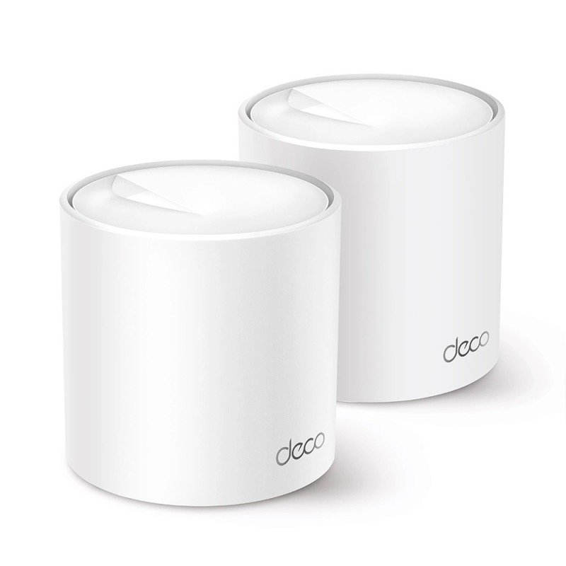 סט Mesh Wi-Fi (2 יחידות) TP-Link Deco X60 AX5400