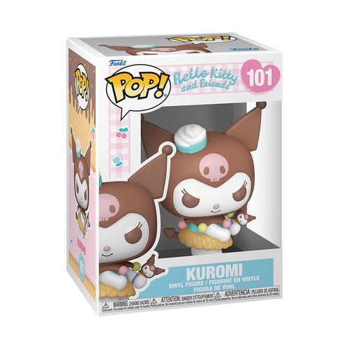 בובת פופ הלו קיטי וחברים קורומי  Hello Kitty and friends Kuromi  | Funko Pop! 101