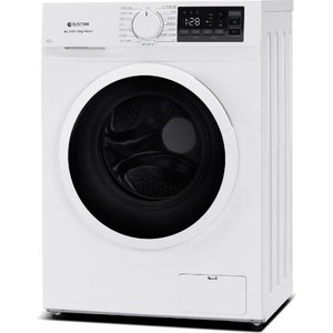 מכונת כביסה פתח חזית 10 ק"ג Electra EL1000 עם מנוע Inverter במהירות 1400 סל"ד - צבע לבן אחריות ע"י היבואן הרשמי אלקטרה