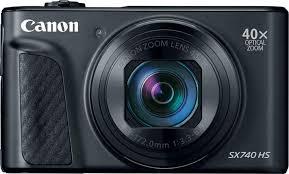 מצלמה ‏קומפקטית Canon PowerShot SX740 HS קנון - צבע שחור בעברית