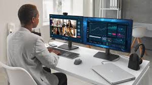 מסך מחשב Dell Pro P 24 USB-C Hub Conferencing P2426HEB
