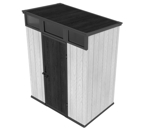  מחסן פלסטיק KingCenter PENT 6X4.