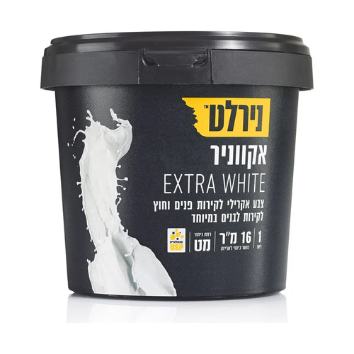 אקווניר EXTRA WHITE לבן - 1 ליטר