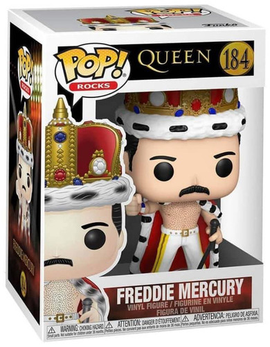בובת פופ קווין פרדי מרקיורי | Funko Pop! Queen Freddie Mercury 184
