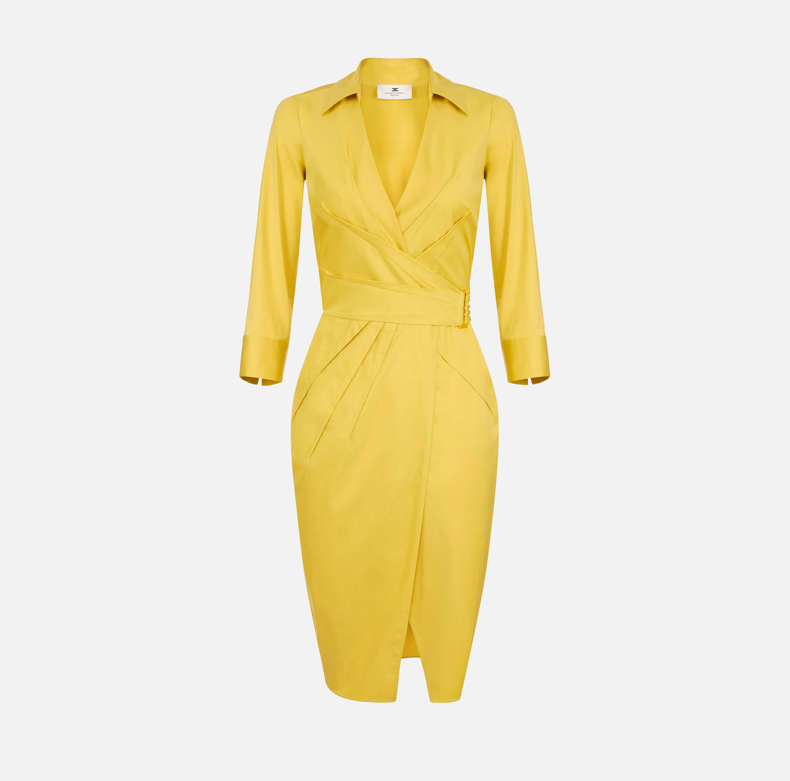 Stretch cotton dress