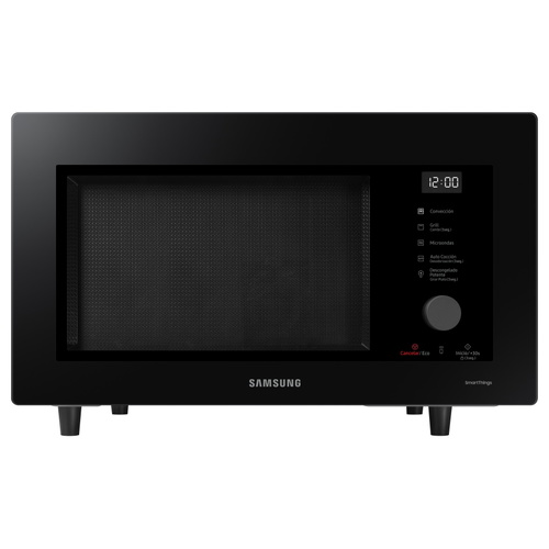 מיקרוגל דיגיטלי משולב גריל - 32 ליטר Samsung סמסונג MC32DG7646CK זכוכית שחורה