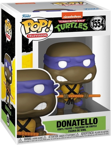 בובת פופ צבי הנינג’ה המתבגרים דונאטלו | Funko Pop! Teenage Mutant Ninja Turtles Donatello 1554