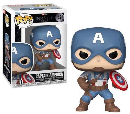 בובת פופ מארוול סאגת האינסוף קפטן אמריקה | Funko Pop! Marvel The Infinity Saga Captain America 1476