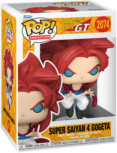 בובת פופ דרגון בול GT גוגטה סופר סאיין 4 | Funko Pop! Dragon Ball GT Super Saiyan 4 Gogeta 2074